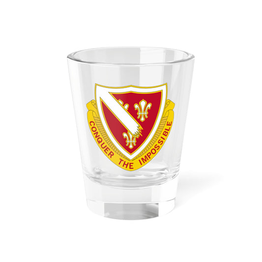 Verre à liqueur du 105e bataillon du génie (armée américaine) 1,5 oz