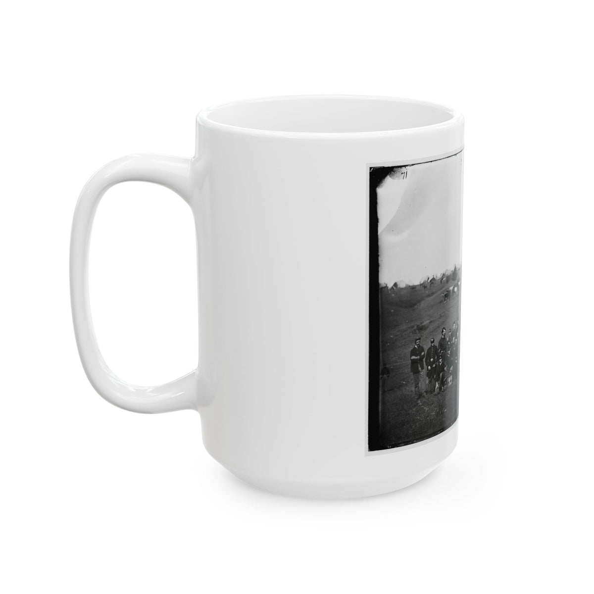 Bealeton, Virginia. Company G, 93d New York Infantry (U.S. Civil War) White Coffee Mug