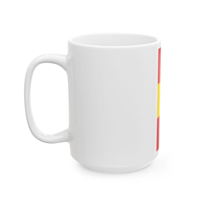 Knatterflagge Karlsruhe (Germany) White Coffee Mug