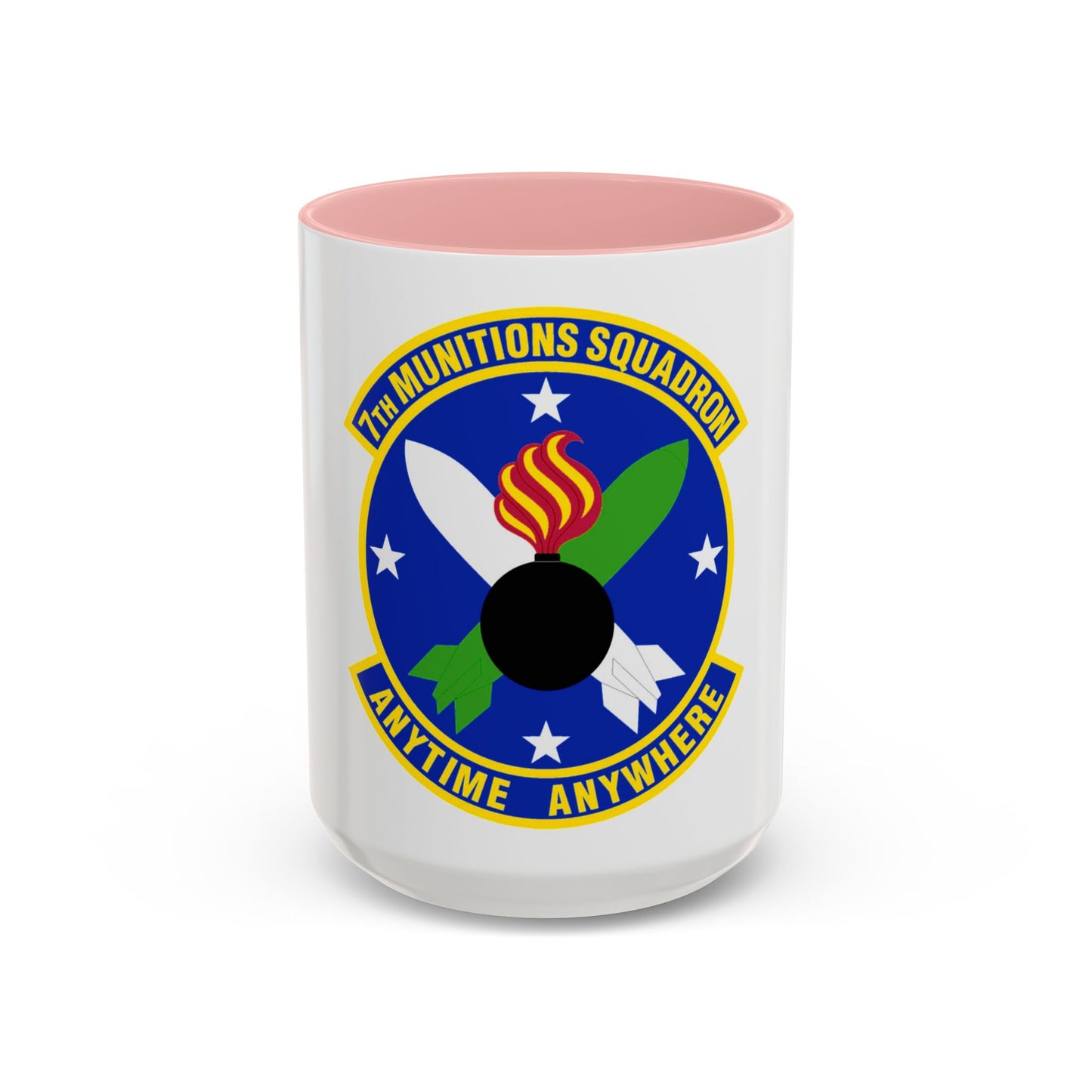7 Munitions Squadron ACC (U.S. Air Force) Accent Coffee Mug