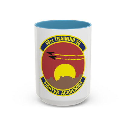 56 Training Squadron AETC (U.S. Air Force) Accent Coffee Mug