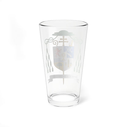 Escudo de Balbino Santos Olivera (Spain) (Coat of Arms) Pint Glass 16oz