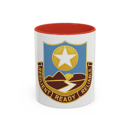 Dental Health Activity Fort Bliss (U.S. Army) Accent Coffee Mug