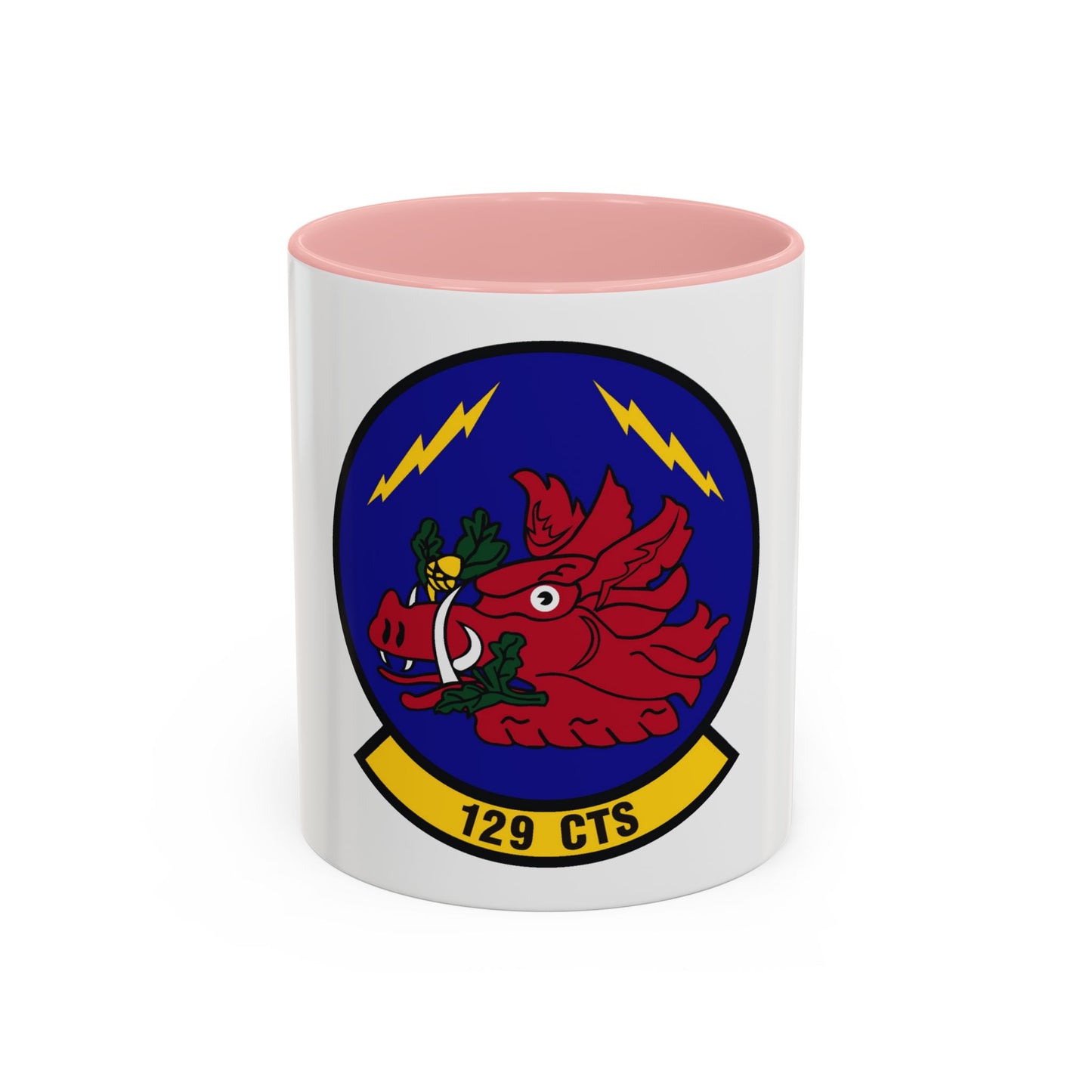 129th Combat Training Squadron (U.S. Air Force) Accent Coffee Mug