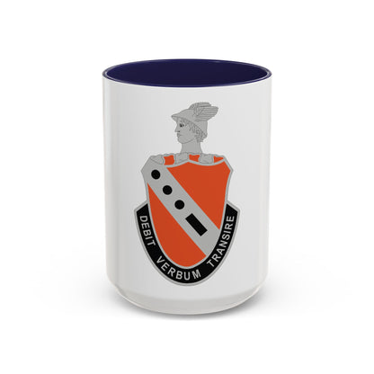 56 Signal Battalion (U.S. Army) Accent Coffee Mug