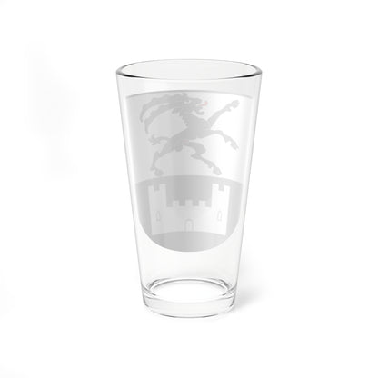 Vicosoprano wappen (Switzerland) (Coat of Arms) Pint Glass 16oz