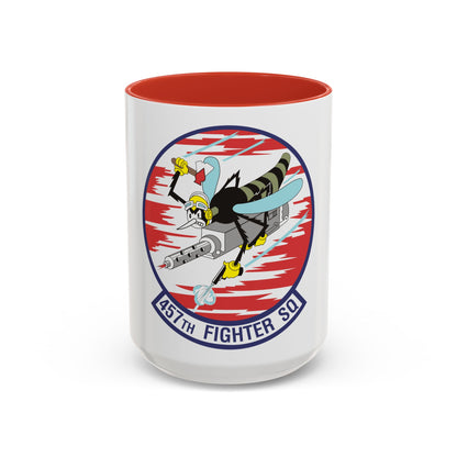 457th Fighter Squadron (U.S. Air Force) Accent Coffee Mug