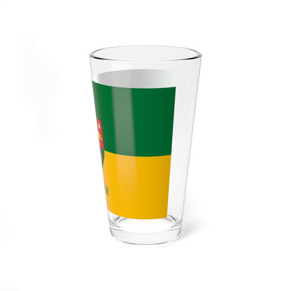 Flag of Vaspor (Hungary) Pint Glass 16oz
