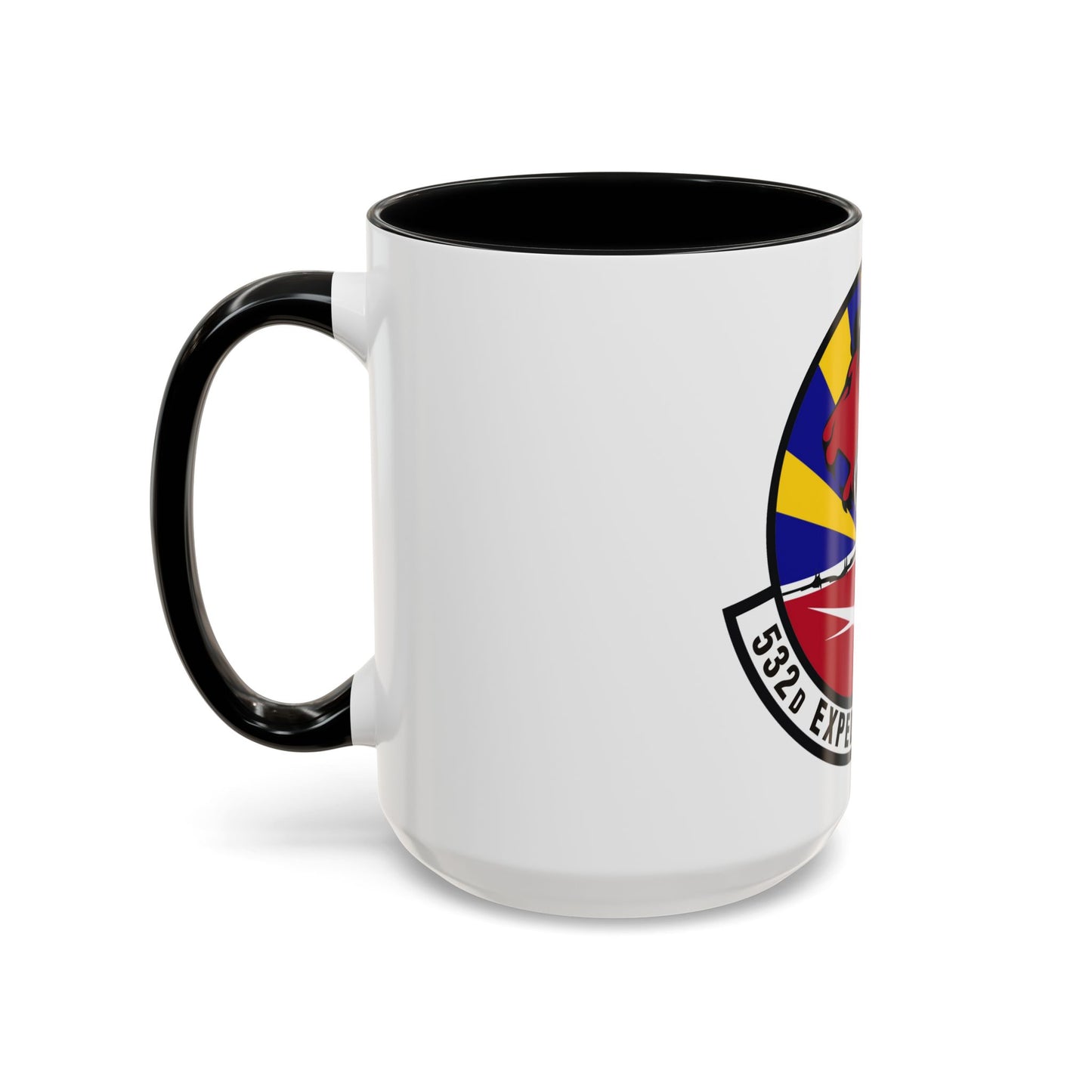 532d Expeditionary Security Forces Squadron (U.S. Air Force) Accent Coffee Mug