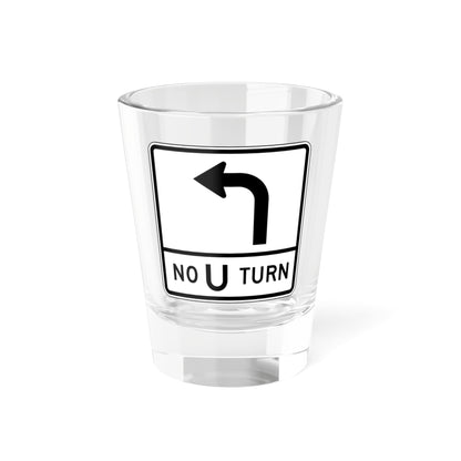 MUTCD-CA R73-3 (California) (Road Sign) Shot Glass 1.5oz
