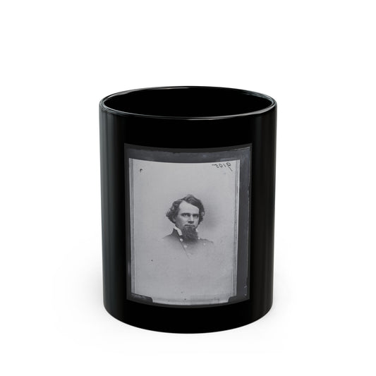 Ret.  Brig. Gen. Sgt., Col. Franklin Sawyer, 8th Ohio Inf. (U.S. Civil War) Black Coffee Mug