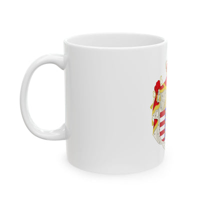 Coat of arms of Jadwiga of Poland - White Coffee Mug