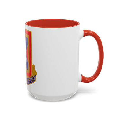 987th Field Artillery Battalion (U.S. Army) Accent Coffee Mug