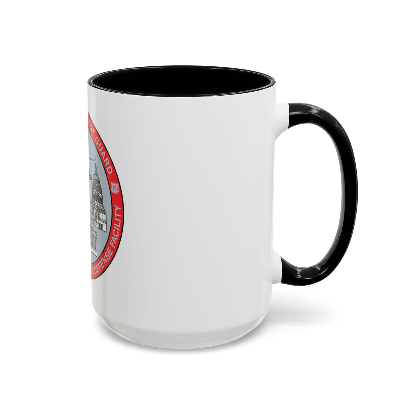 USCG NCR ADF   Nat'l Capital Reg Air Def Fac 2009 (U.S. Coast Guard) Accent Coffee Mug
