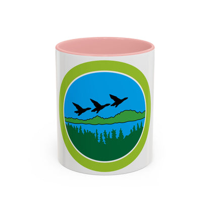 Fish and Wildlife Management (Boy Scout Merit Badge) Accent Coffee Mug