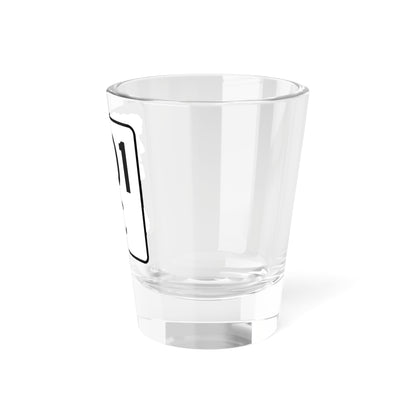 NH Route 101C (New Hampshire) (Road Sign) Shot Glass 1.5oz