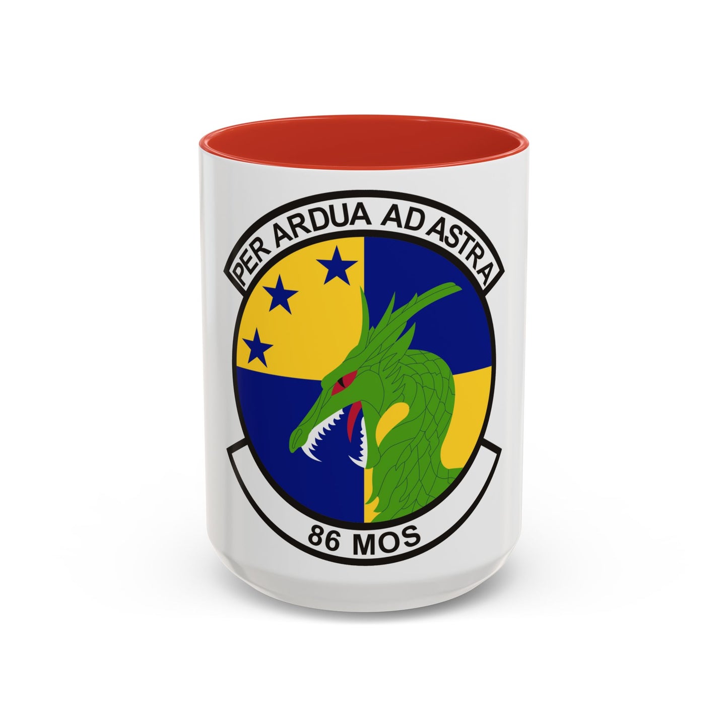 86th Maintenance Operations Squadron (U.S. Air Force) Accent Coffee Mug