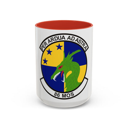 86th Maintenance Operations Squadron (U.S. Air Force) Accent Coffee Mug