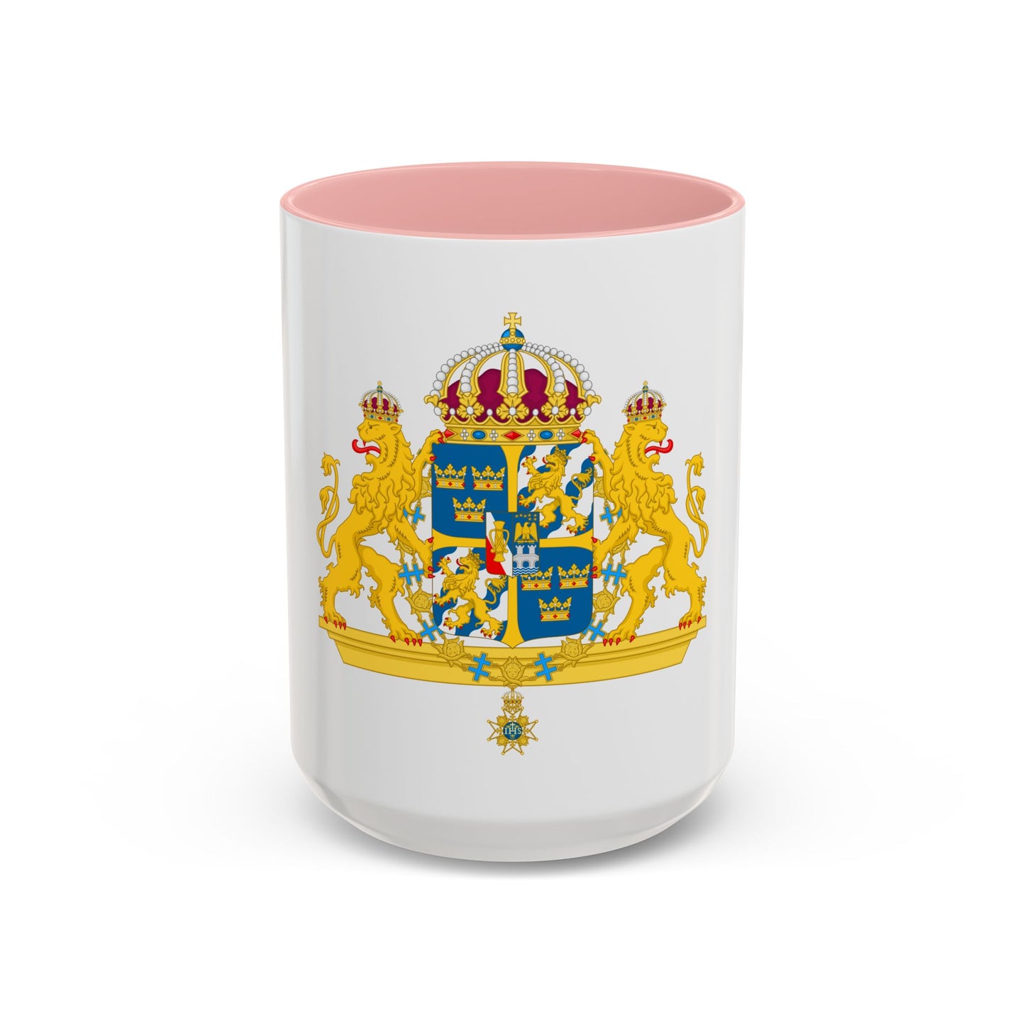 Great coat of arms of Sweden 2 - Accent Coffee Mug