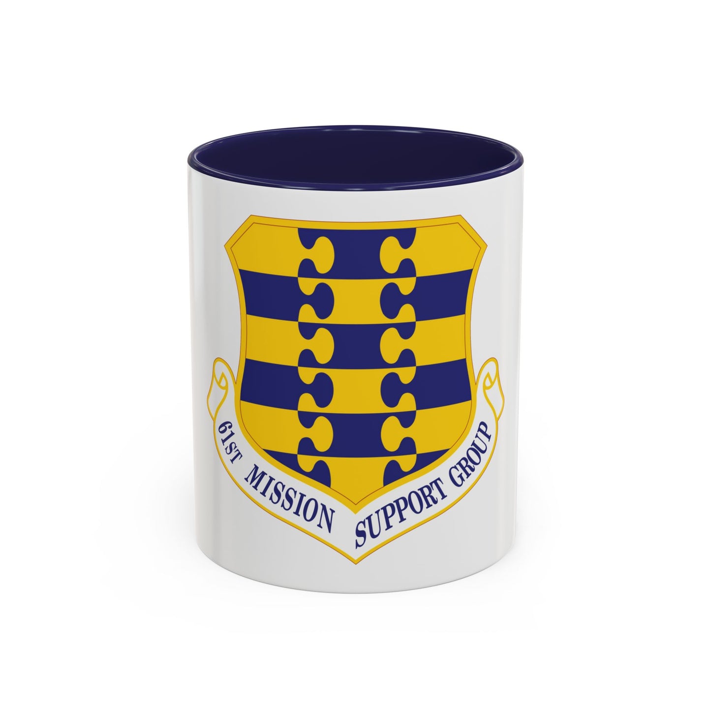 61st Mission Support Group (U.S. Air Force) Accent Coffee Mug