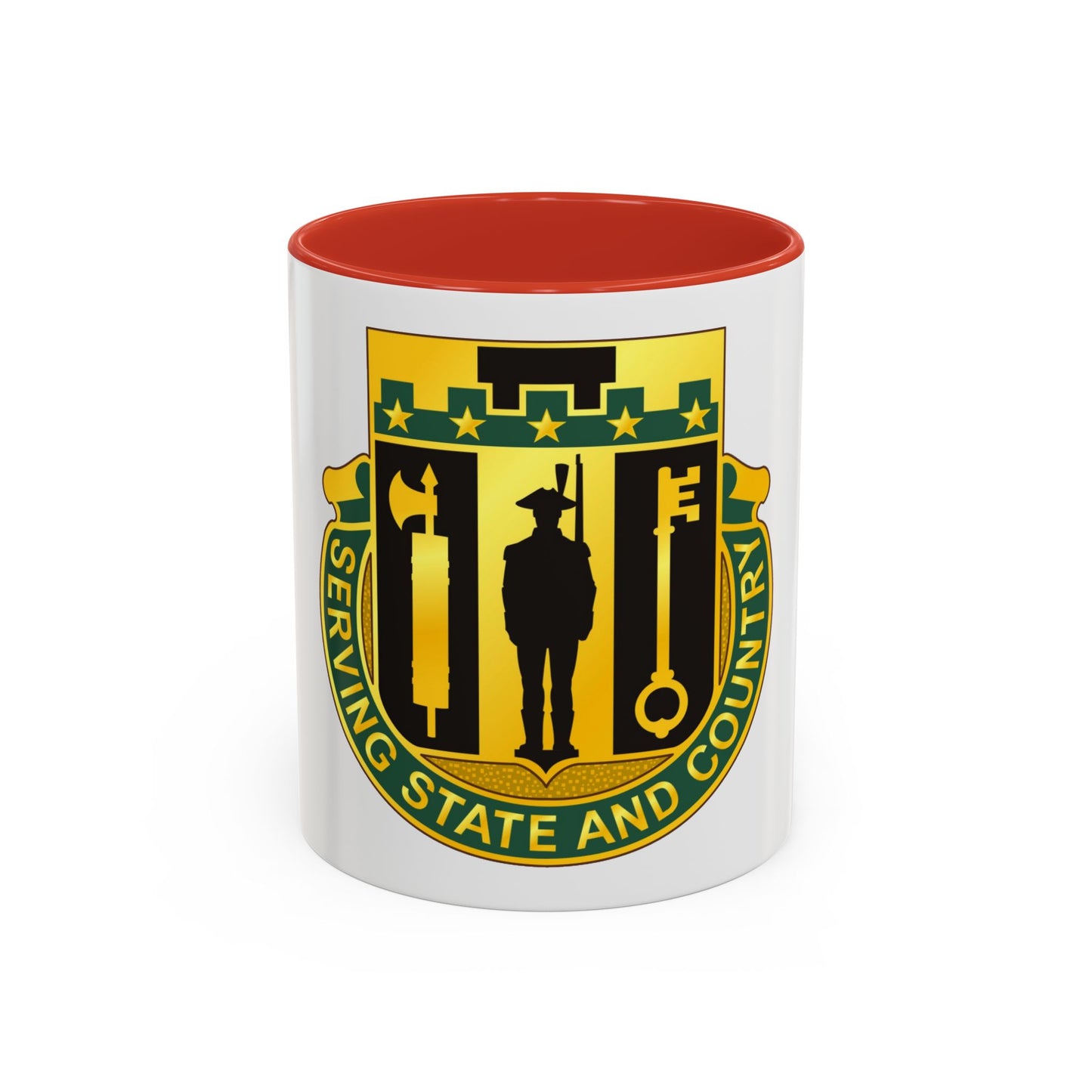 102 Military Police Battalion (U.S. Army) Accent Coffee Mug