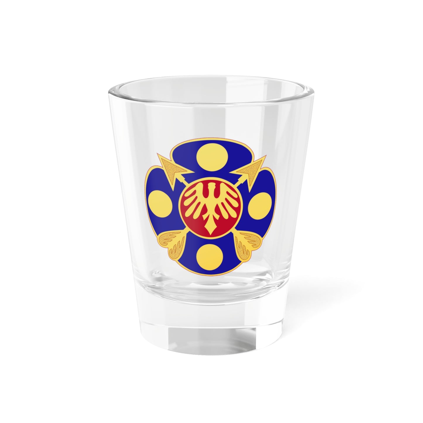 Verre à liqueur de la 40e brigade d'artillerie (armée américaine) 1,5 oz