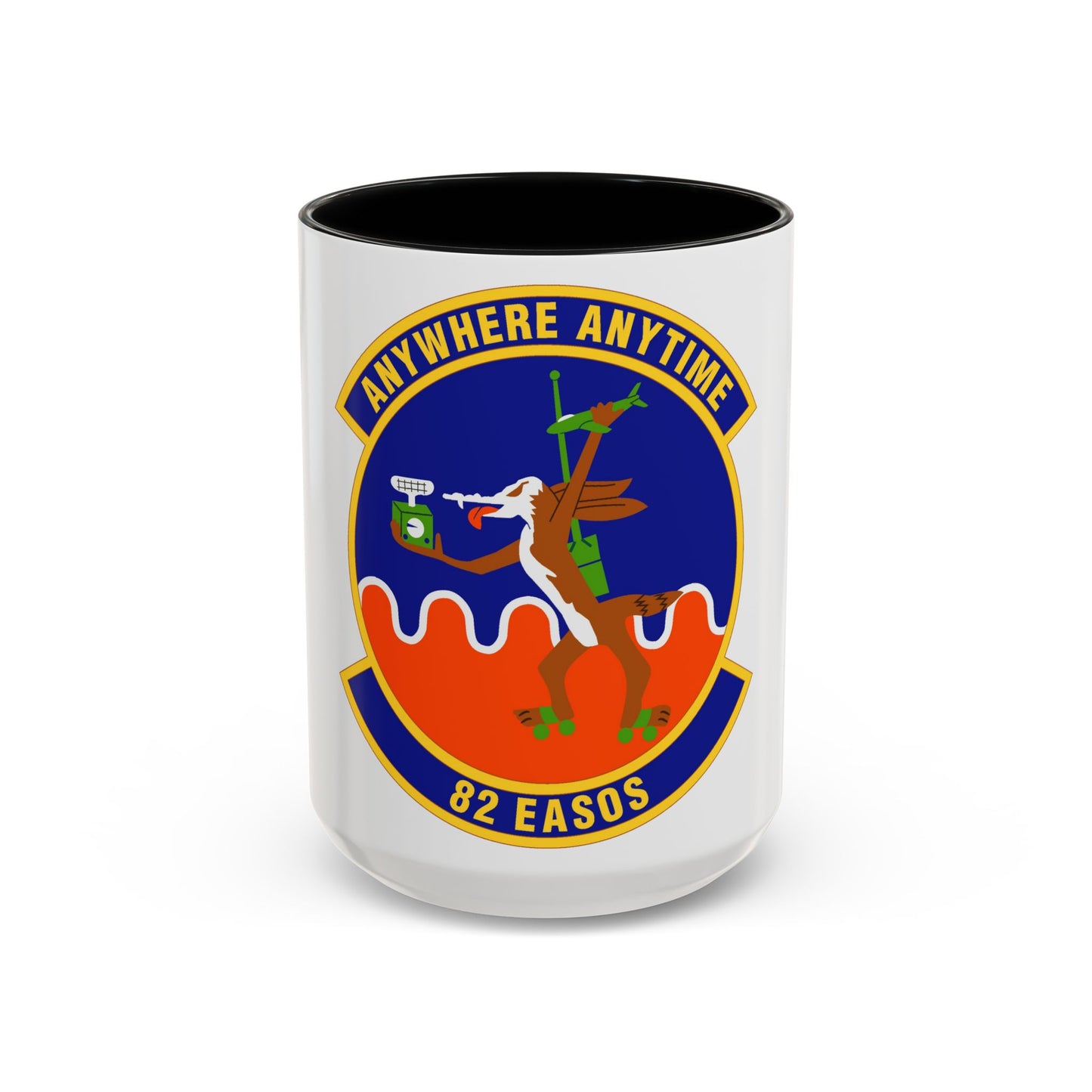 82d Expeditionary Air Support Operations Squadron (U.S. Air Force) Accent Coffee Mug