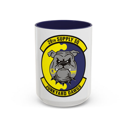 28th Supply Squadron (U.S. Air Force) Accent Coffee Mug