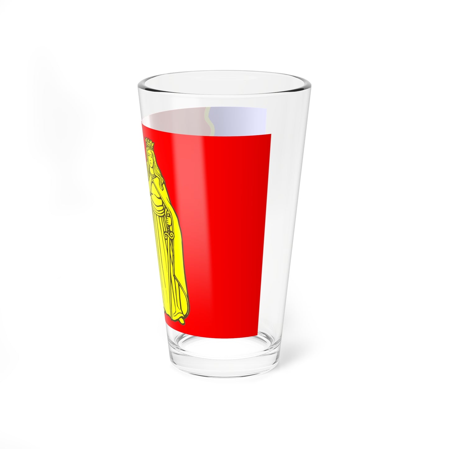 Flag Murino Leningrad oblast (Russia) Pint Glass 16oz