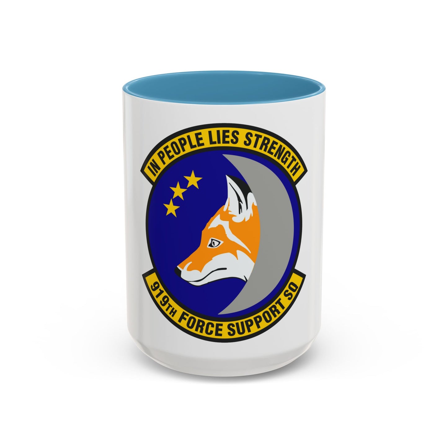 919th Force Support Squadron (U.S. Air Force) Accent Coffee Mug