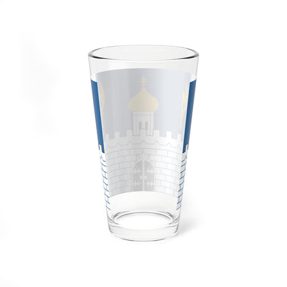 Flag of Sergiev Posad Moscow oblast (Russia) Pint Glass 16oz