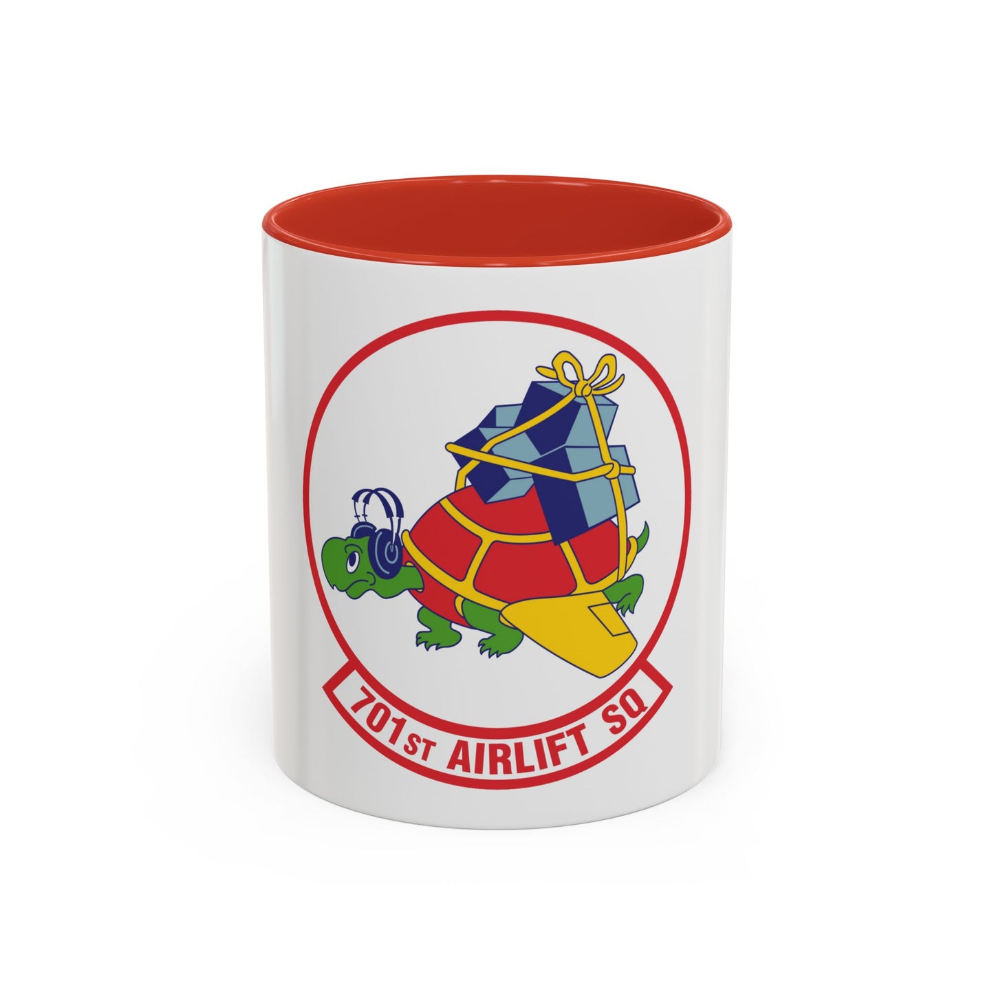 701st Airlift Squadron (U.S. Air Force) Accent Coffee Mug
