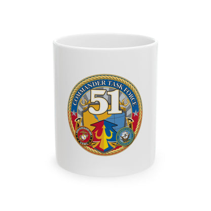 USCGC Command Task Force (U.S. Coast Guard) White Coffee Mug