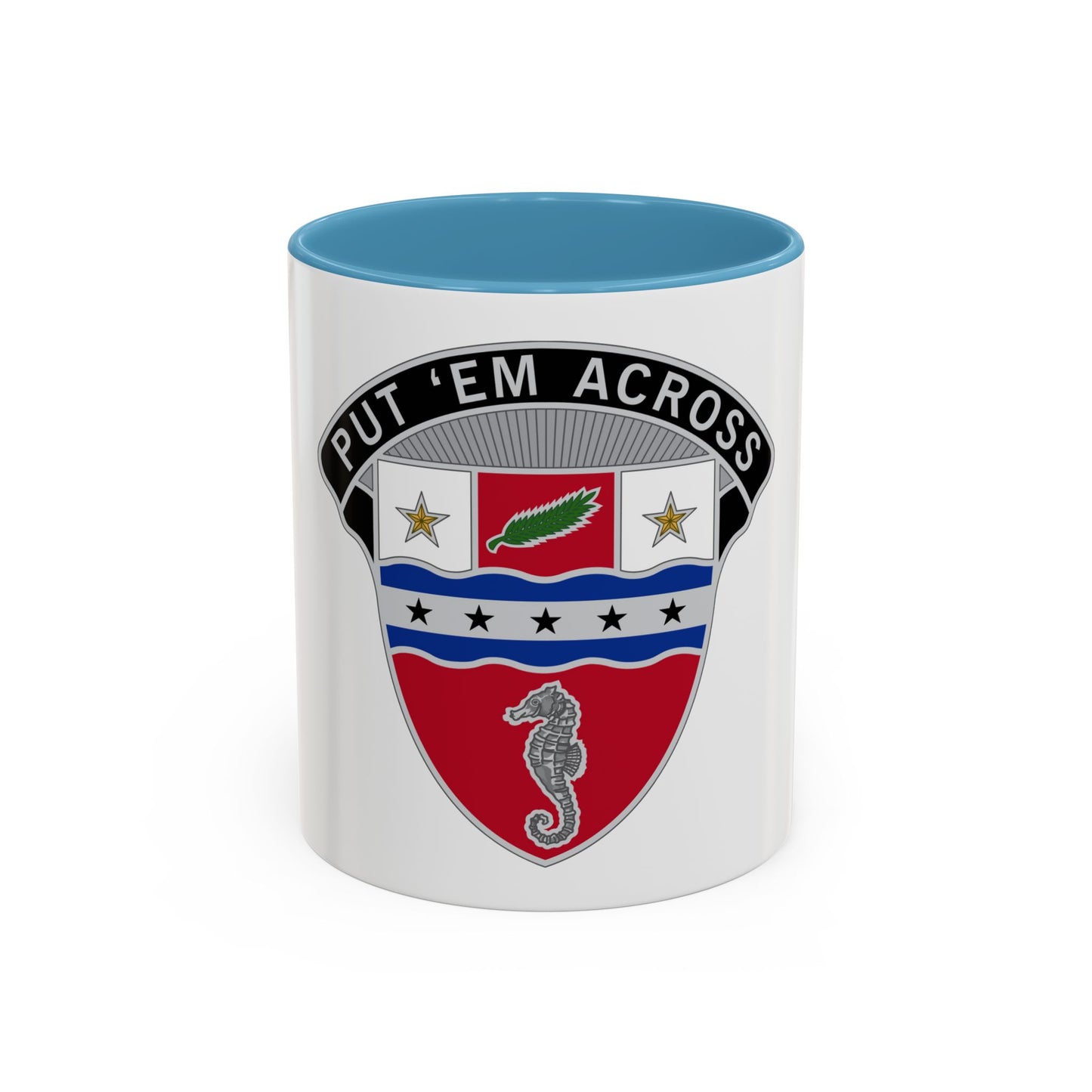1st Engineer Brigade (U.S. Army) Accent Coffee Mug