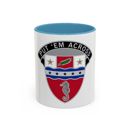 1st Engineer Brigade (U.S. Army) Accent Coffee Mug