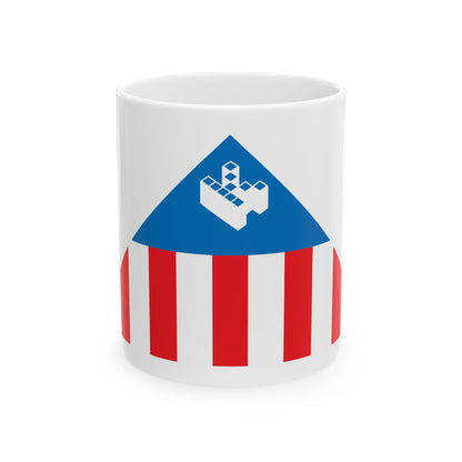Kopimi logo usa (United States) White Coffee Mug