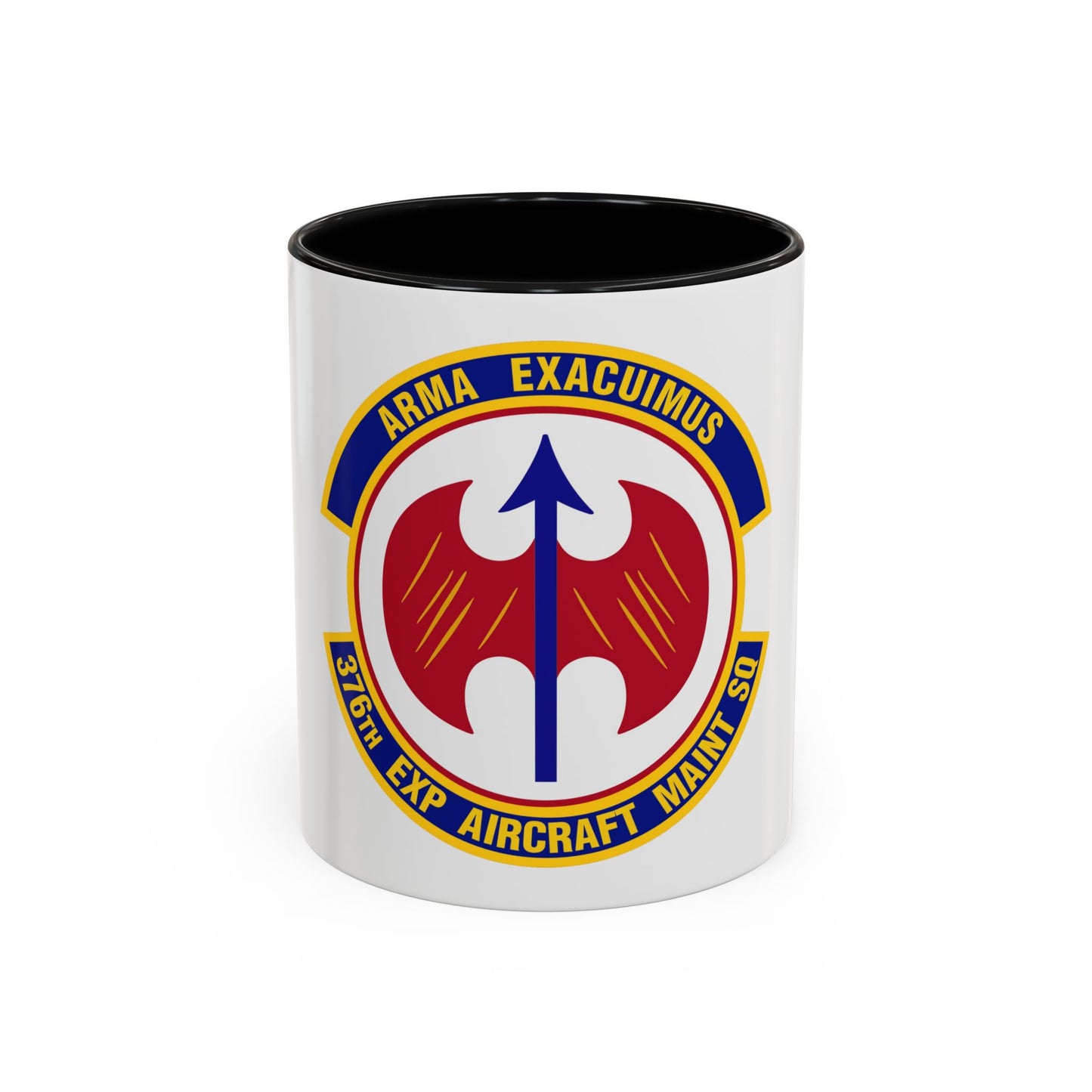 376th Expeditionary Aircraft Maintenance Squadron (U.S. Air Force) Accent Coffee Mug