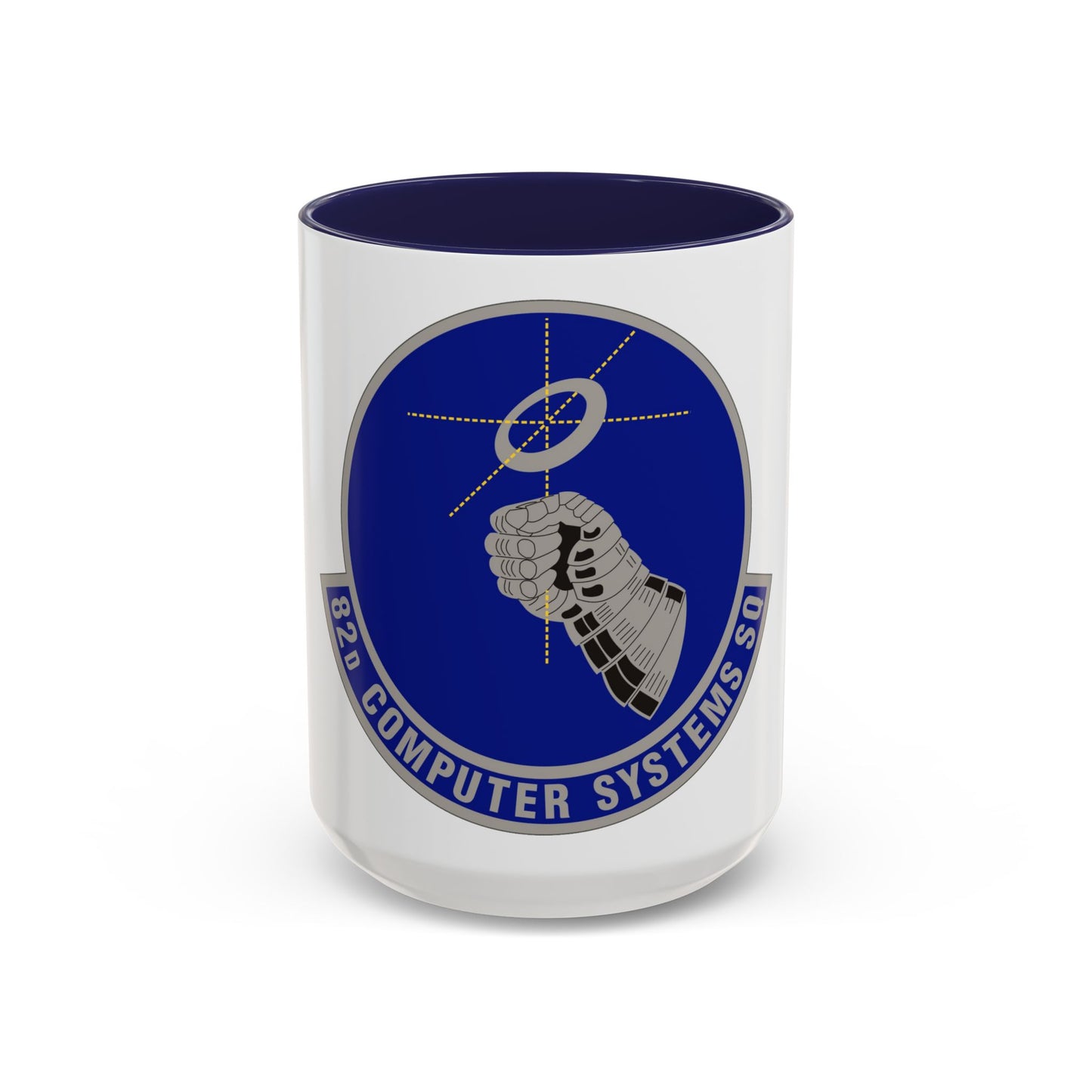 82d Computer Systems Squadron (U.S. Air Force) Accent Coffee Mug
