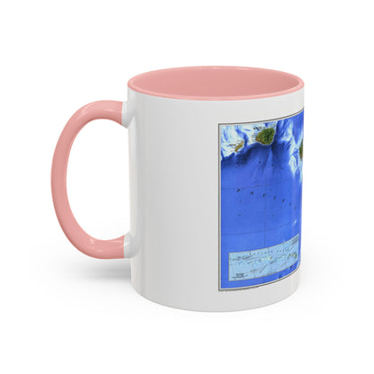USA - Hawaii (1995) (Map) Accent Coffee Mug