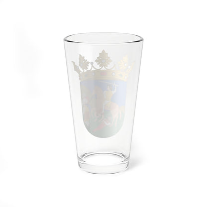 Escudo de Vélez-Málaga (Spain) (Coat of Arms) Pint Glass 16oz