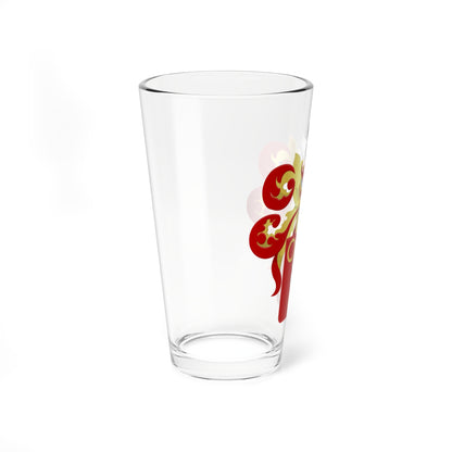 Kuurne wapen (Belgium) (Coat of Arms) Pint Glass 16oz