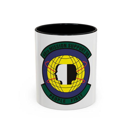 49th Mission Support Squadron (U.S. Air Force) Accent Coffee Mug