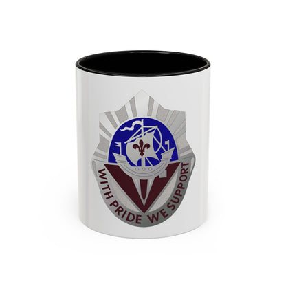 55 Surgical Hospital (U.S. Army) Accent Coffee Mug