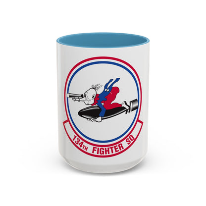 134 Fighter Squadron (U.S. Air Force) Accent Coffee Mug