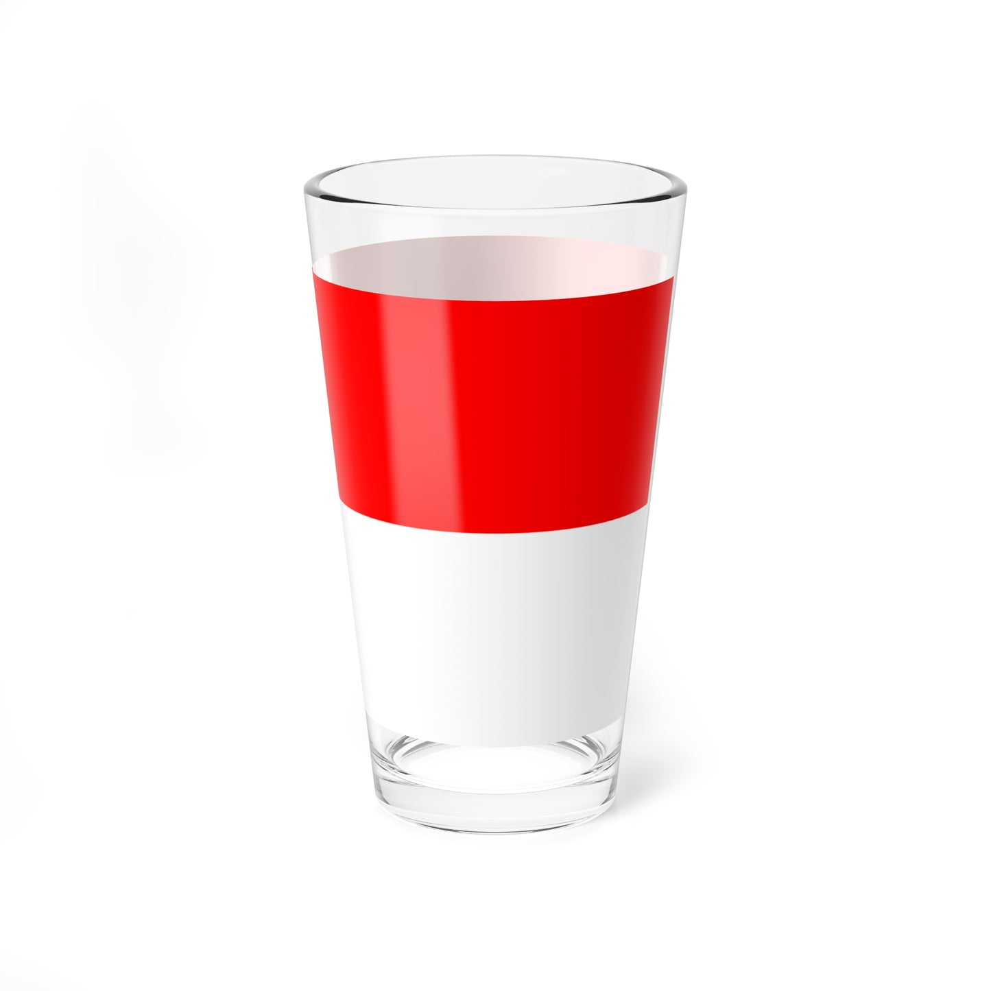 Flag of Kingdom of Croatia 1852-1860 (Croatia) Pint Glass 16oz