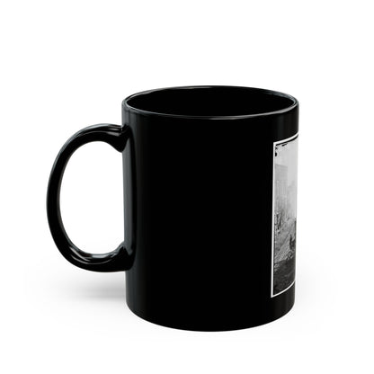 Atlanta, Georgia. Railroad Yards (U.S. Civil War) Black Coffee Mug