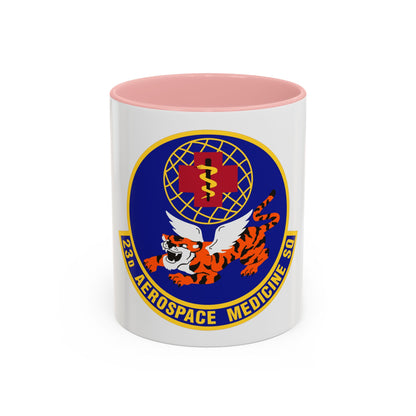 23d Aerospace Medicine Squadron (U.S. Air Force) Accent Coffee Mug