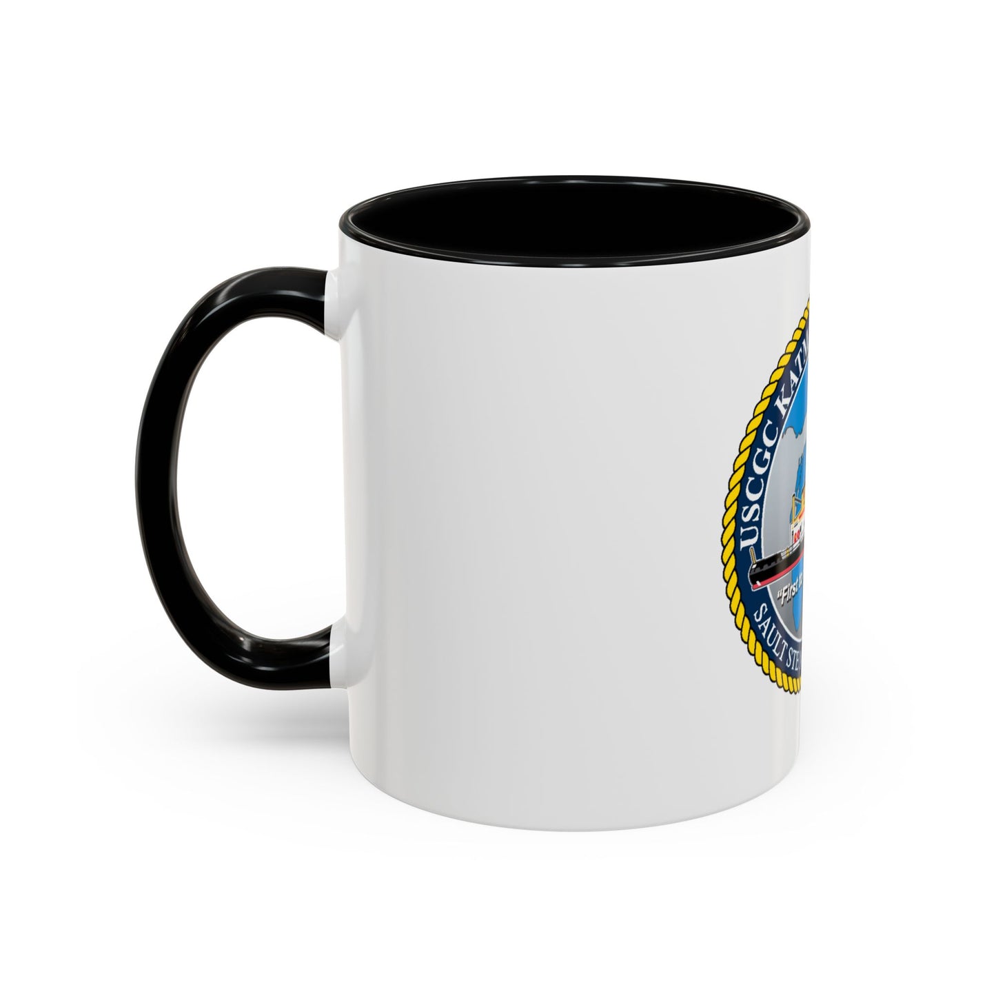 USCG Katmai Bay WTGB 101 (U.S. Coast Guard) Accent Coffee Mug