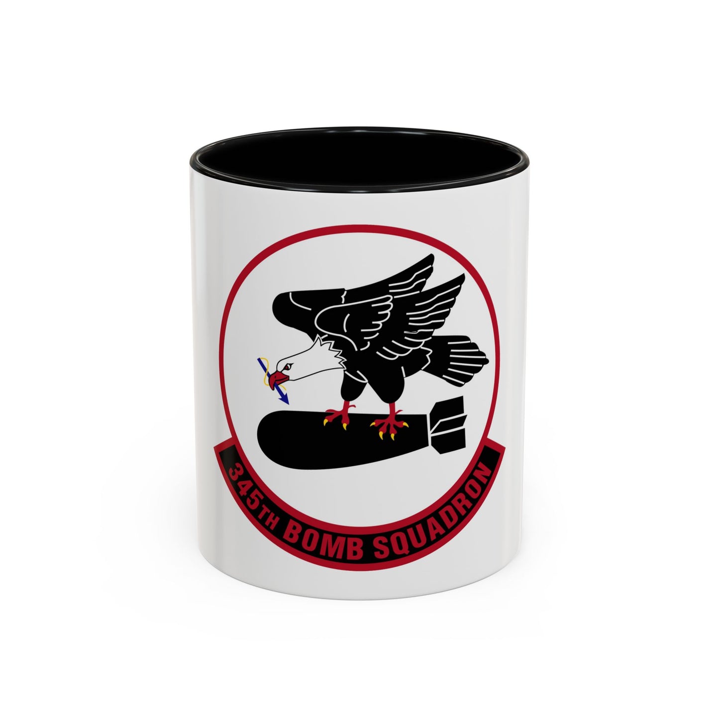 345 Bomb Squadron AFRC (U.S. Air Force) Accent Coffee Mug
