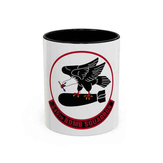 345 Bomb Squadron AFRC (U.S. Air Force) Accent Coffee Mug